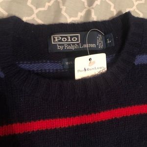 Brand new Polo Ralph Lauren striped men’s sweater